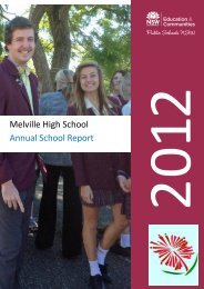 Annual School Report 2012 - Millennium