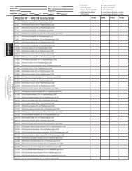 PEG / Ion HT TM - HR2-139 Scoring Sheet - Hampton Research