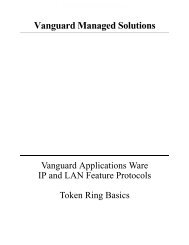 Token Ring Basics - Vanguard Networks