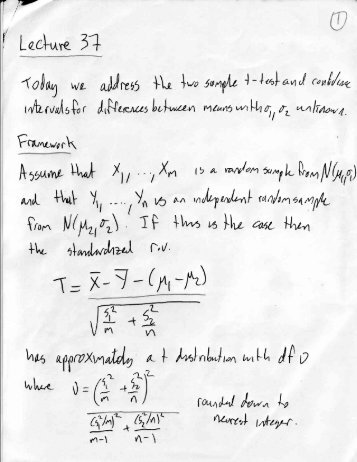 Lecture 37 - SFSU Math 324