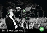 corporate profile for web view - Best Broadcast Hire, BBH