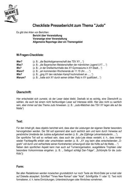 Wie Schreibe Ich Ein Zeitungsartikel Wie schreibe ich einen Zeitungsartikel?