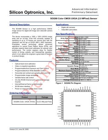 Silicon Optronics, Inc.