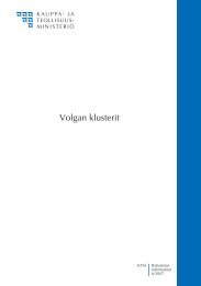 Volgan klusterit - KTM -Julkaisurekisteri