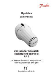 Uputstva za korisnike RAE ventil.indd - Danfoss.com