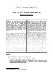 Gregor von Tours : Historia Francorum, 6. Jh., Die Fehde von Sichar