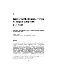 Improving the lexical coverage of English compound adjectives