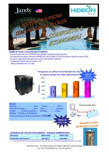 Bomba de calor Air Energy (PDF) - Hidrion