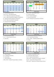 JANEIRO FEVEREIRO MARÇO ABRIL MAIO JUNHO - IFTM