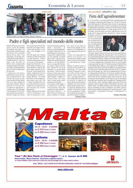 17 gazzetta blocco 12-22.pdf - La Gazzetta del Medio Campidano