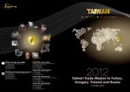 Taiwan Trade Mission to Turkey, Hungary, Poland and Russia