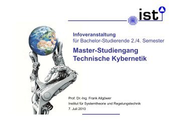 Master-Studiengang Technische Kybernetik