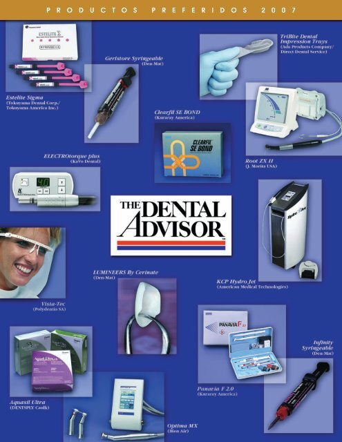 Productos Preferidos 2007 - Dental Advisor