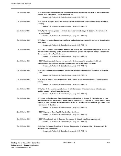 Spanish exploration and settlement related materials - Calisphere