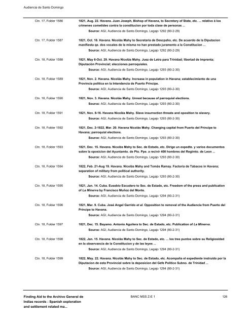 Spanish exploration and settlement related materials - Calisphere