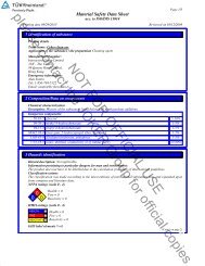 US Material Safety Data Sheet Car Version English - Cyber Clean