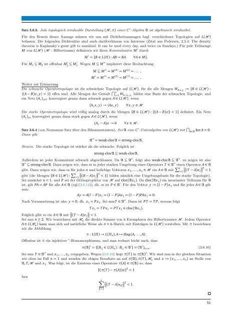 Banach- und C -Algebren - Fachbereich Mathematik - Technische ...