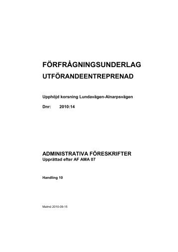AF alnarpsvägen-Lundavägen.pdf - Burlövs kommun