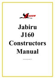 Jabiru J160 Construction Manual