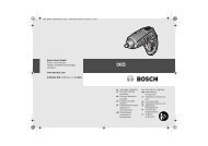 Robert Bosch GmbH Power Tools Division 70745 Leinfelden ... - Volta