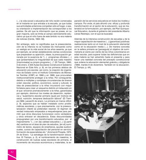 Revista EducaciÃ³n y Ciudad - EdiciÃ³n nÃºmero 20 - IDEP