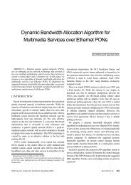 Dynamic Bandwidth Allocation Algorithm for ... - ETRI Journal