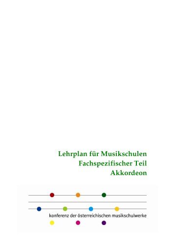 Lehrplan Akkordeon zum Download - KOMU