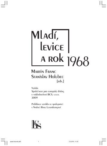 Martin Franc-Stanislav Holubec (eds.): MladÃ­, levice a rok 1968 - SOK