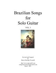 Brazilian Songs for Solo Guitar - FileDen.com