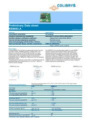 Preliminary Data sheet RS9003.A