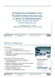 Erfolgreiche QualitÃ¤ts- und ... - FH Kufstein Tirol