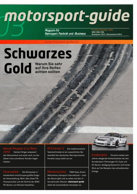 Schwarzes Gold Warum Sie sehr - Motorsport-Guide.com