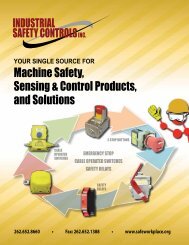 to download PDF of catalog - Industrial Safety Controls, Inc.