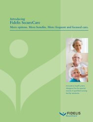 Fidelis SecureCare for nursing home residents