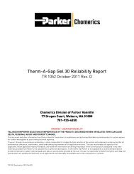 Therm-A-Gap Gel 30 Reliability Report - Parker