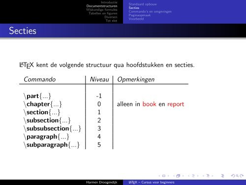 LaTeX -- Cursus voor beginners - Een introductie in ... - ETSV Scintilla