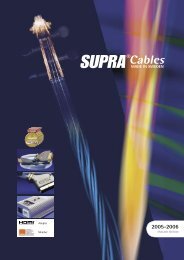 ENGLISH EDITION Adopter Member - Supra cables