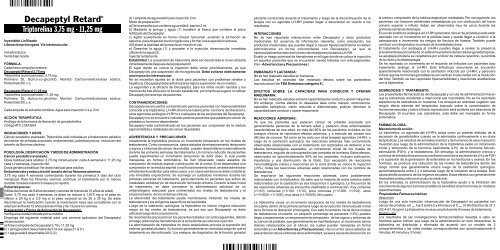 Decapeptyl para la función del cáncer de próstata