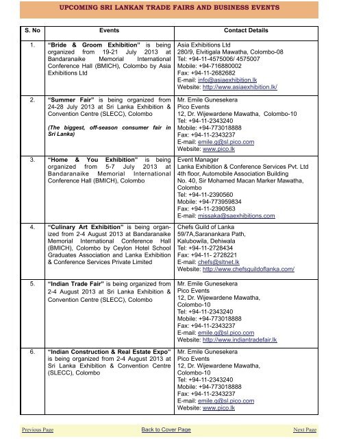 India Connects - High Commission of India, Colombo