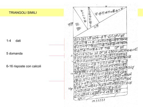 LA GEOMETRIA IN MESOPOTAMIA