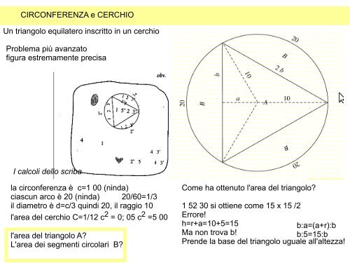 LA GEOMETRIA IN MESOPOTAMIA