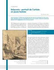 Delacroix : portrait de l'artiste en jeune homme - Art Absolument