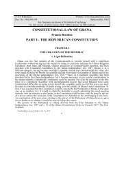 1962.001.074 Ghana's 1960 Constitution - Part 1 ... - Francis Bennion