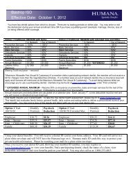 Humana Dental details