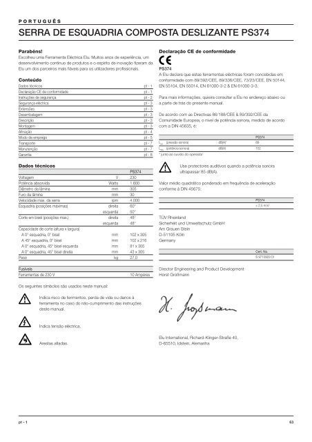 Manuale istruzione - Service aprÃ¨s vente