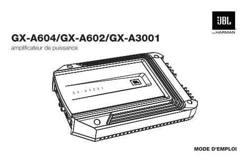 GX-A604/GX-A602/GX-A3001