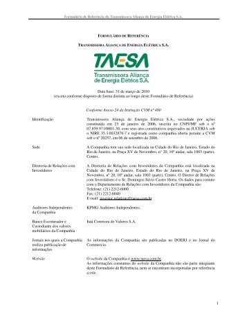 FormulÃ¡rio de ReferÃªncia TAESA.pdf - COP