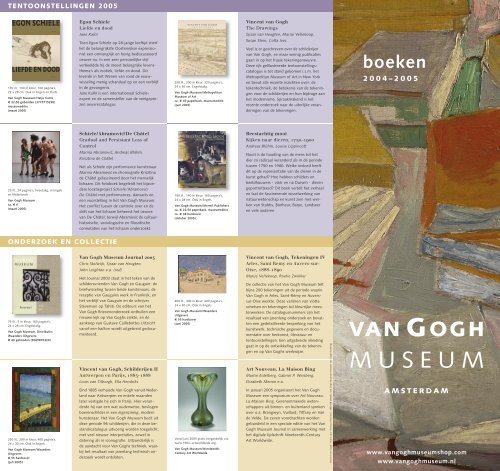 Publicatieprogramma NL DEF - Van Gogh Museum