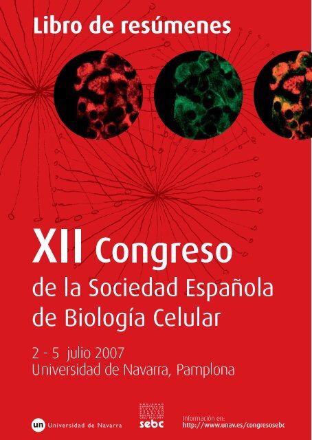 Libro de resúmenes del XII Congreso de la - Universidad de Navarra