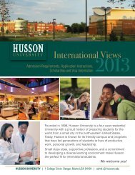 International Students - Husson University